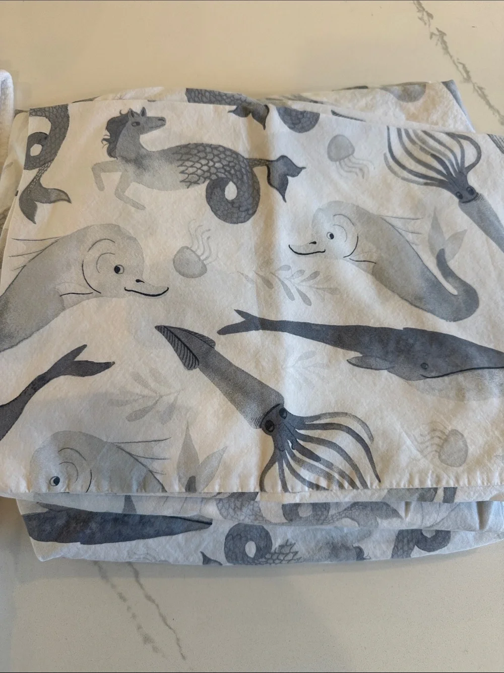 Pottery Barn Kids Seamonster Twin Sheets